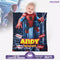 Personalized Spider Hero Baby Blanket – Custom Name & Birthdate – Superhero Baby Gift for Boys
